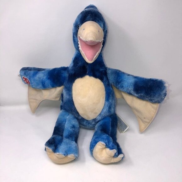 BUILD A Bear Blue Pterodactyl Dinosaur Plush - Picture 1 of 4